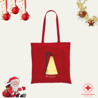 SHO.02 - Shopper in cotone Rosso