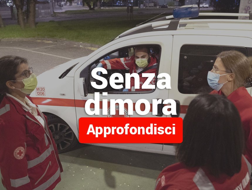 servizio assistenza senza dimora croce rossa lainate